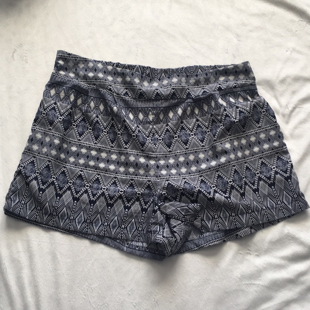 Charlotte Russe Printed Shorts